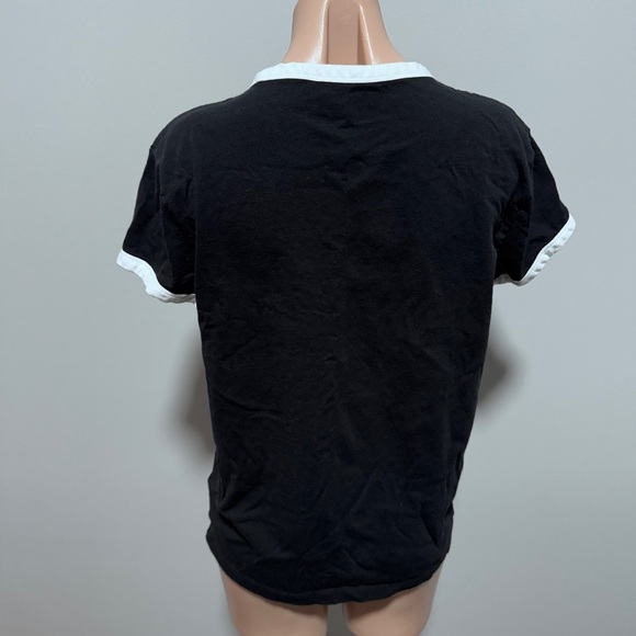 Zadig & Voltaire Walk Diamanté Insignia BC Blason Strass Ringer Tee Rhinestone - Picture 8 of 10